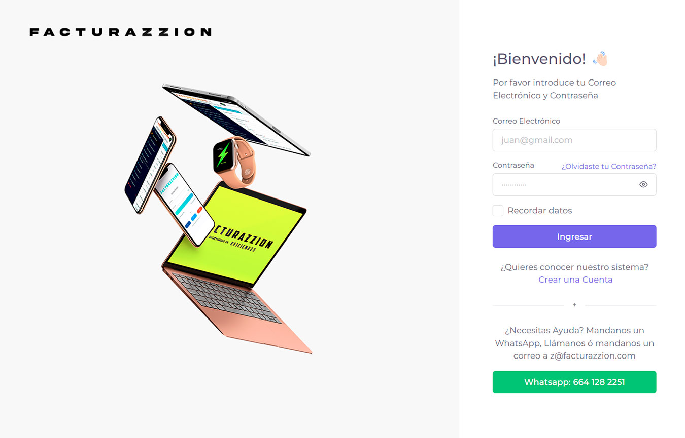 FACTURAZZION Captura de Pantalla