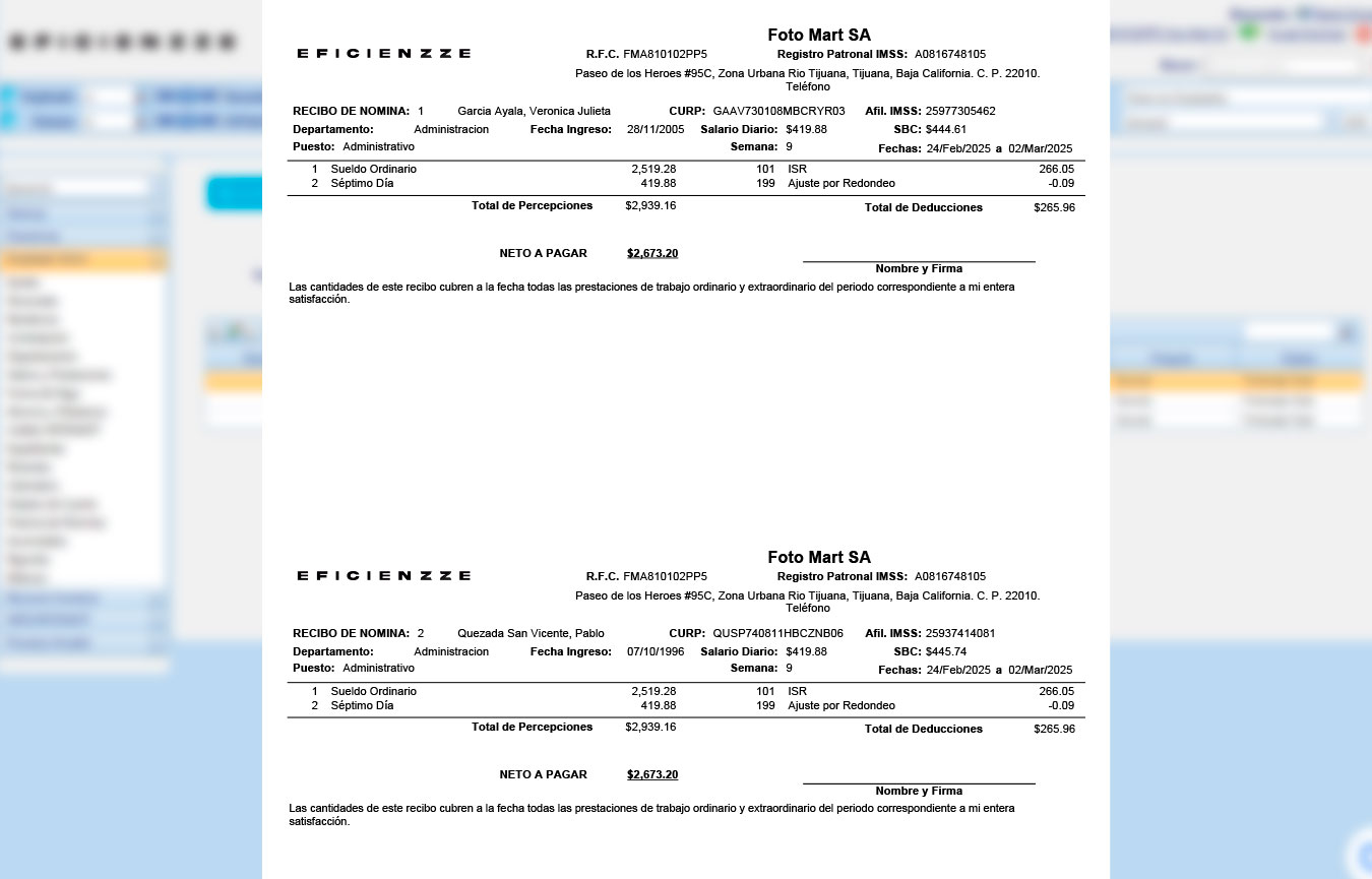 NOMINA ELECTRONICA Captura de Pantalla