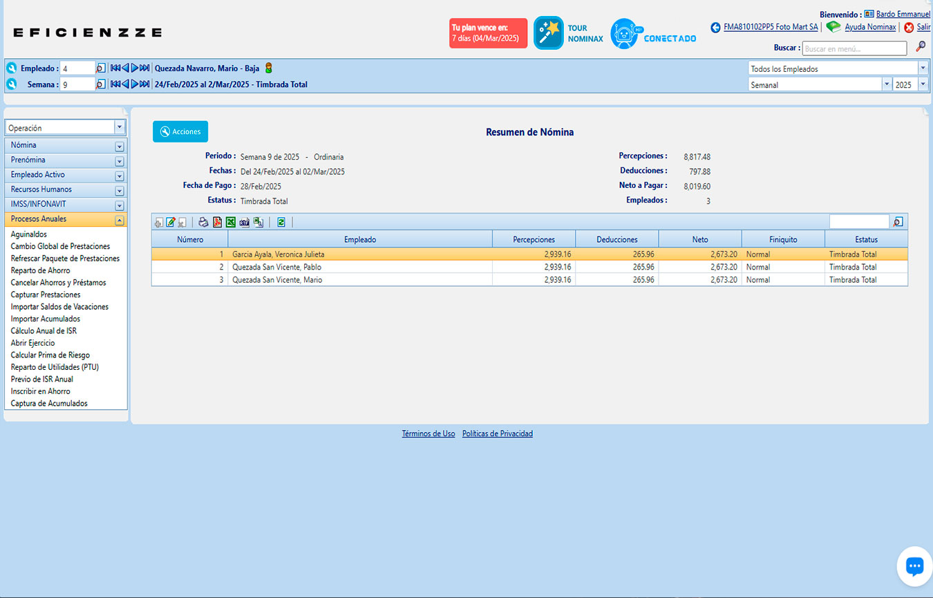 NOMINA ELECTRONICA Captura de Pantalla