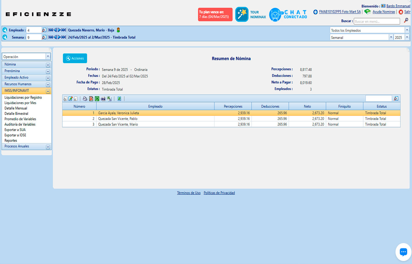 NOMINA ELECTRONICA Captura de Pantalla