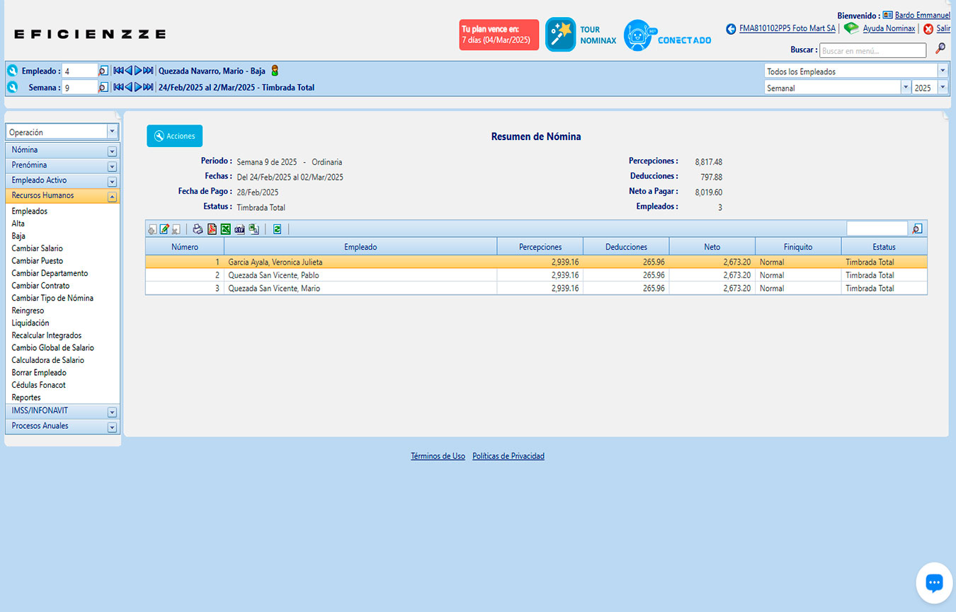NOMINA ELECTRONICA Captura de Pantalla