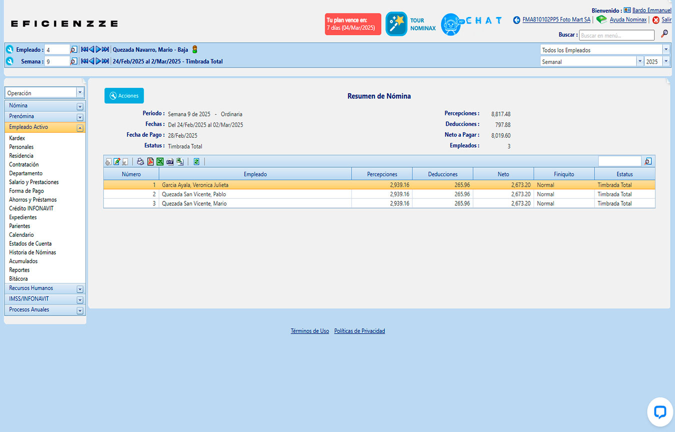 NOMINA ELECTRONICA Captura de Pantalla